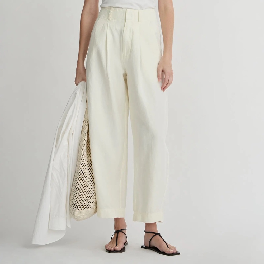 Apiece Apart Bari Crop Trousers